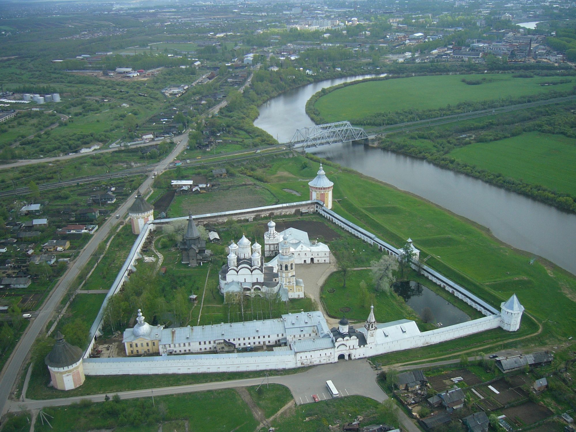 Панорама Спасо-Прилуцкого монастыря